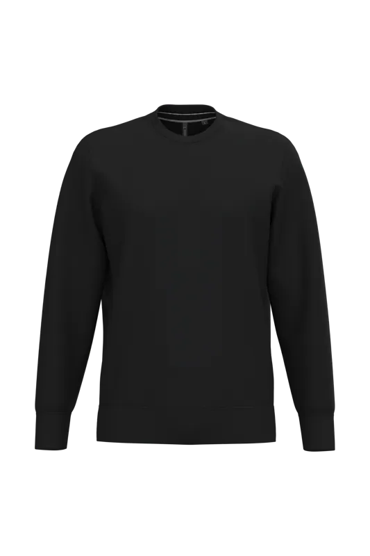 Sweater ronde hals in Black