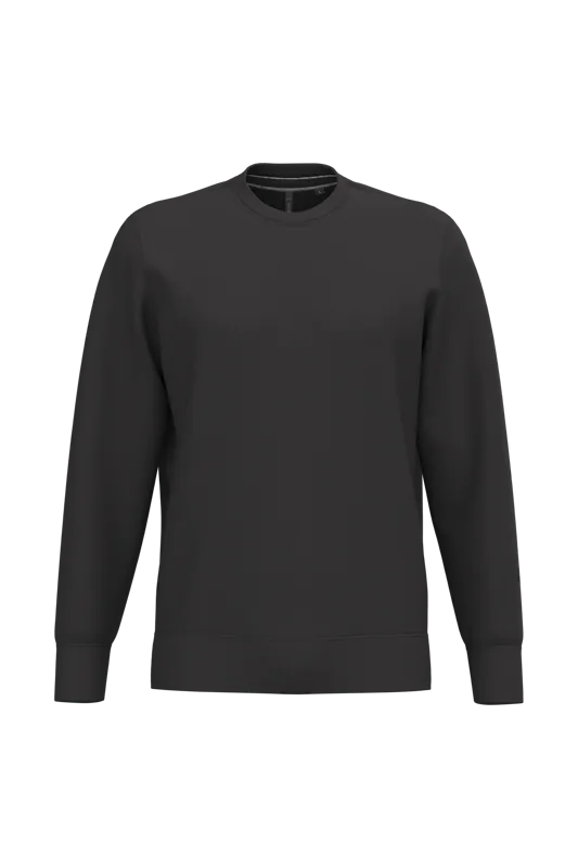 Sweater ronde hals in Dark Grey