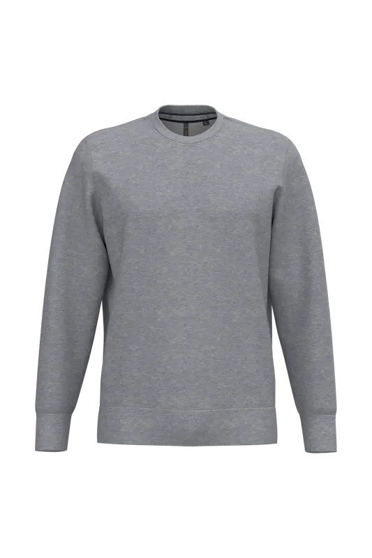 Sweater ronde hals in Oxford Grey