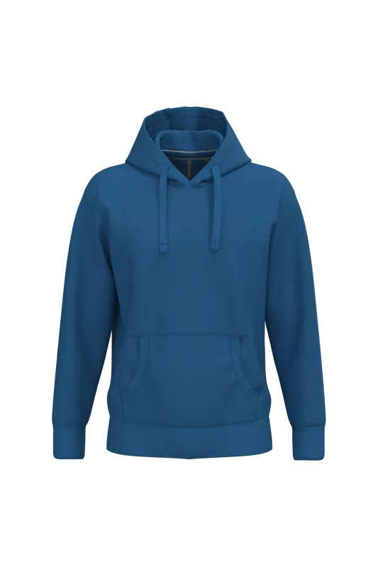 Sweater met capuchon in Light Royal Blue