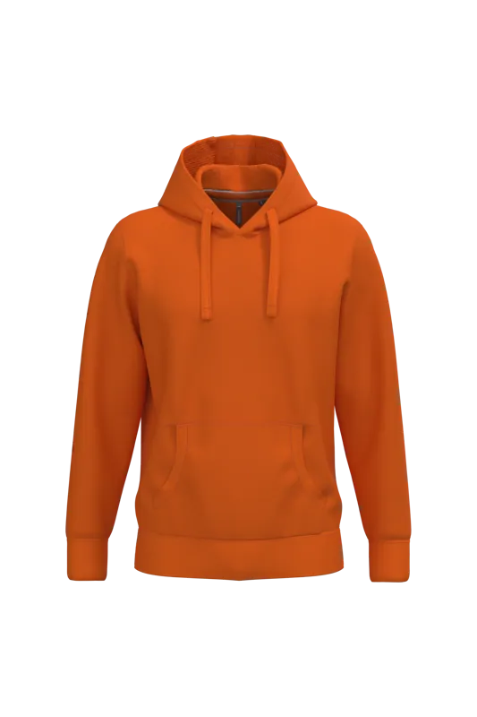 Sweater met capuchon in Orange