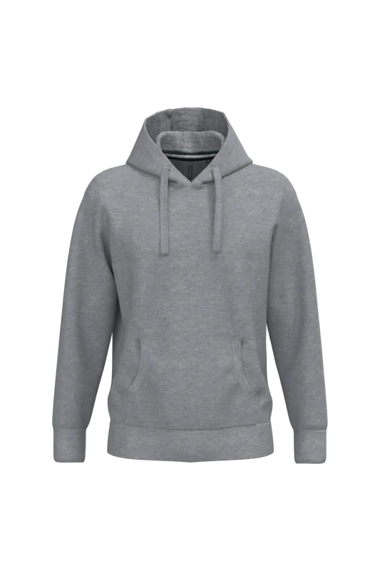 Sweater met capuchon in Oxford Grey