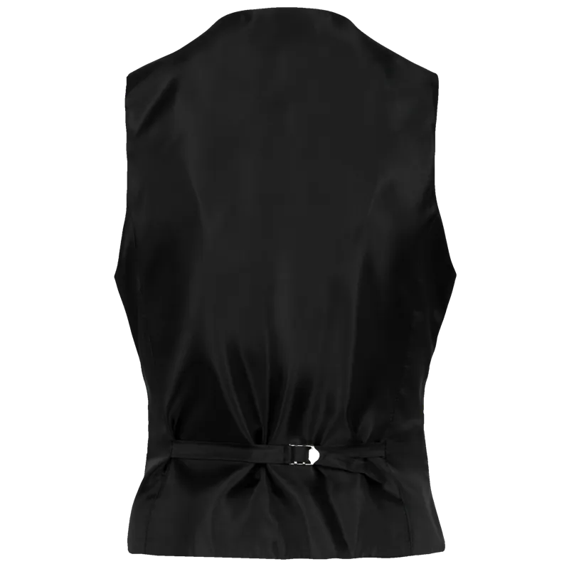Damesgilet in Black, achterkant