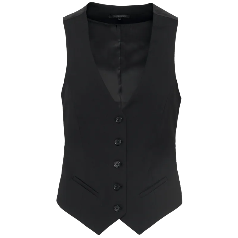 Damesgilet in Black