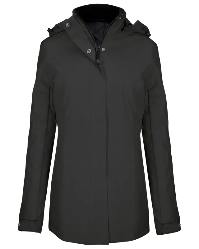 Damesparka in Dark Grey