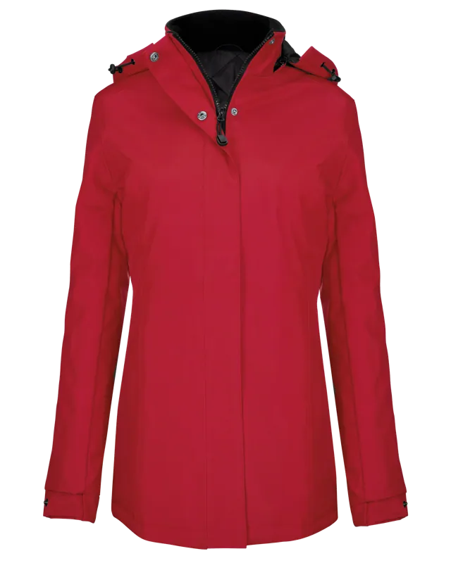 Damesparka in Red