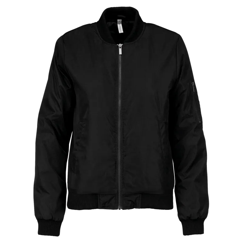 Dames bomberjack in Black