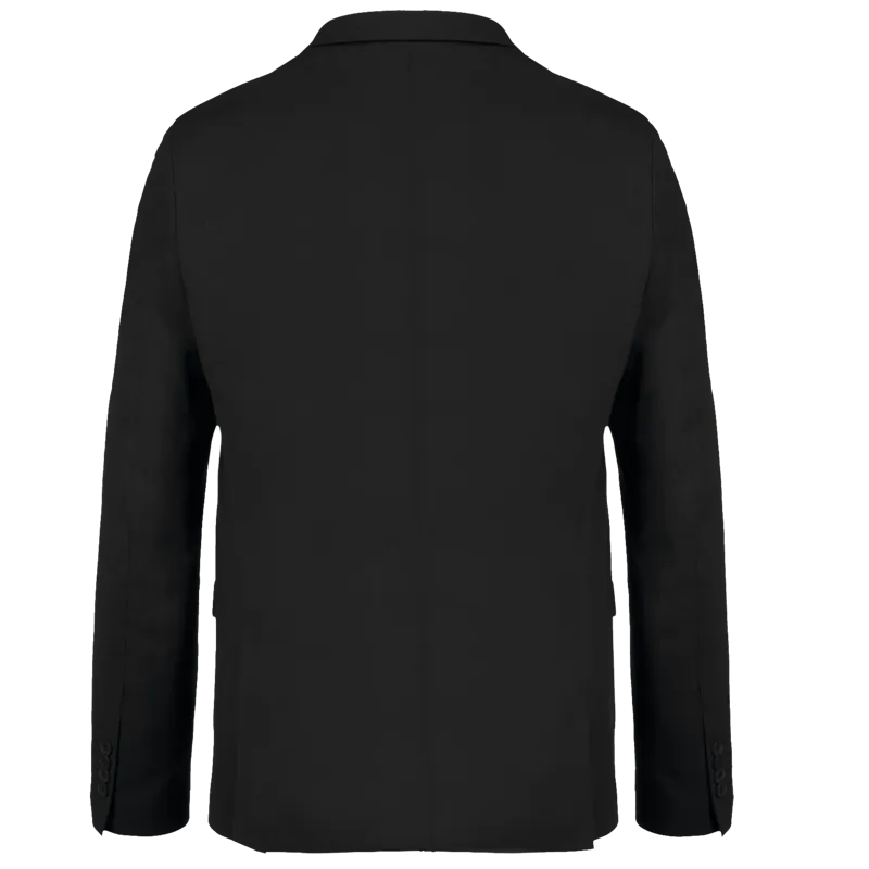 Heren Colbert in Black, achterkant