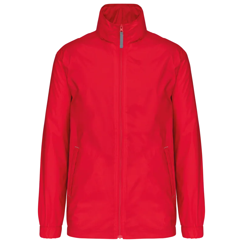 Gevoerd windjack heren in Red