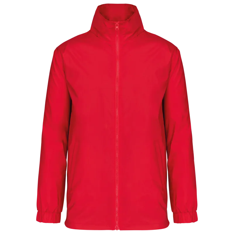 Gevoerd windjack heren in Red