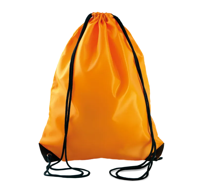 Rugzak met draagkoordjes in Orange
