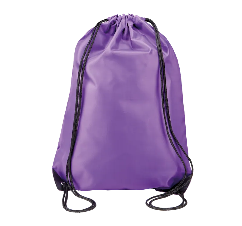 Rugzak met draagkoordjes in Purple