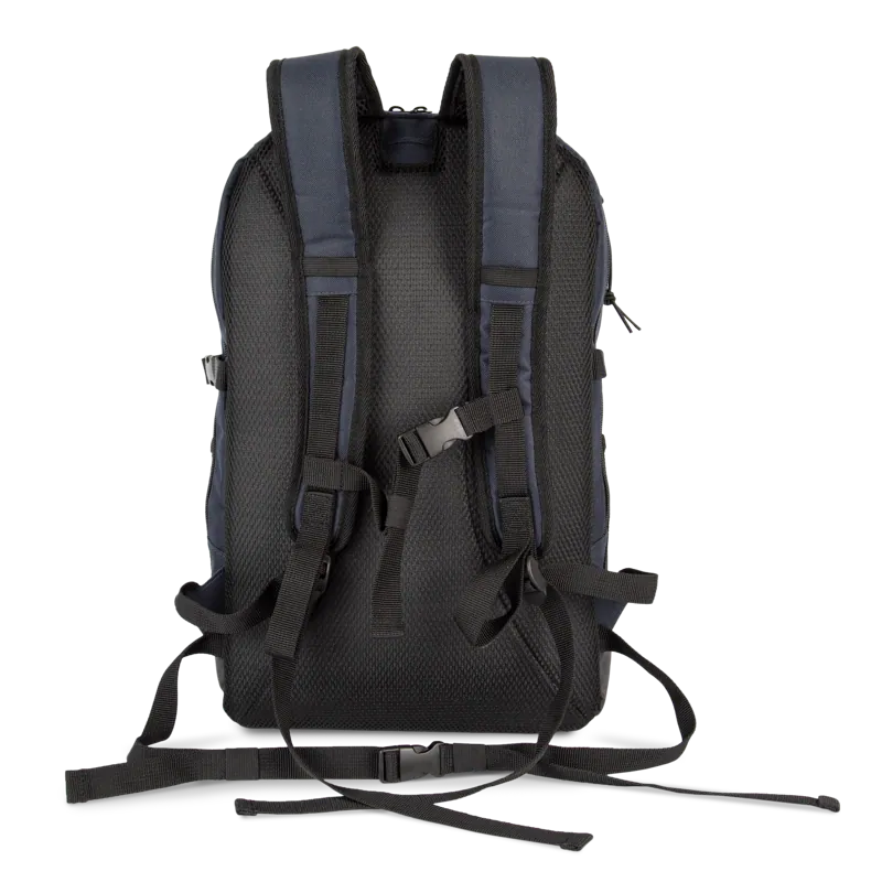 Multifunctionele rugzak in Navy / Dark Grey, achterkant