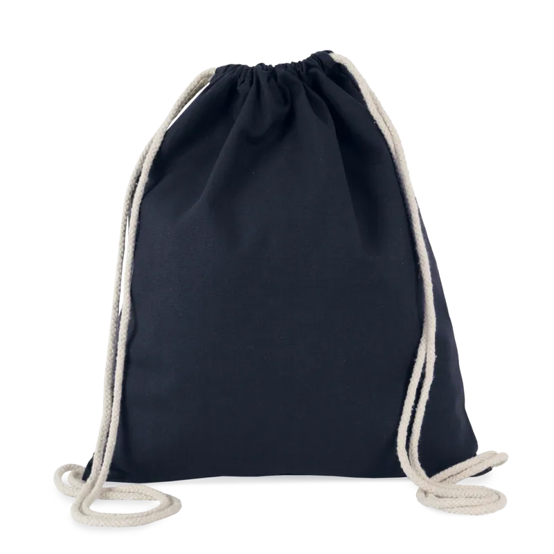 Rugzak met dikke koordjes in Navy