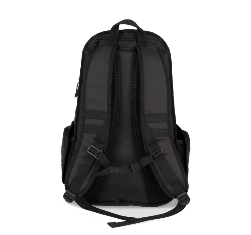 Trendy tactische rugzak MOLLE in Black, achterkant