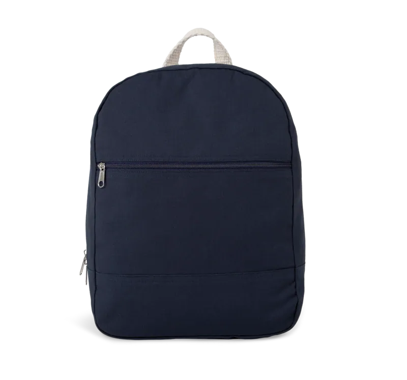 Essentiële rugzak in katoen in Navy