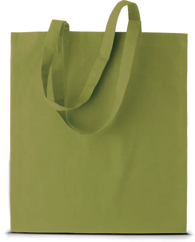 Shopper met lange hengsels in Burnt Lime