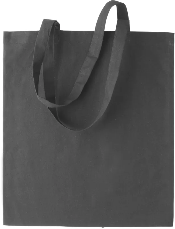 Shopper met lange hengsels in Dark Grey
