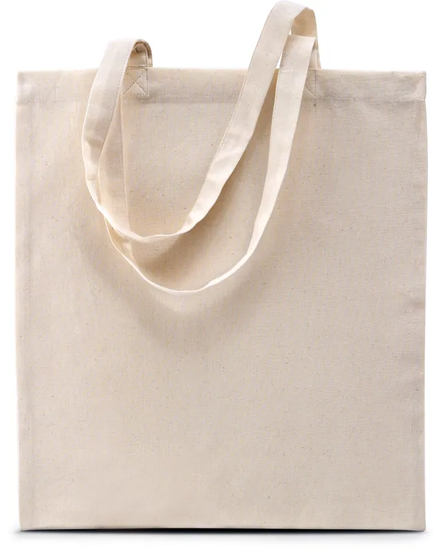 Shopper met lange hengsels in Natural