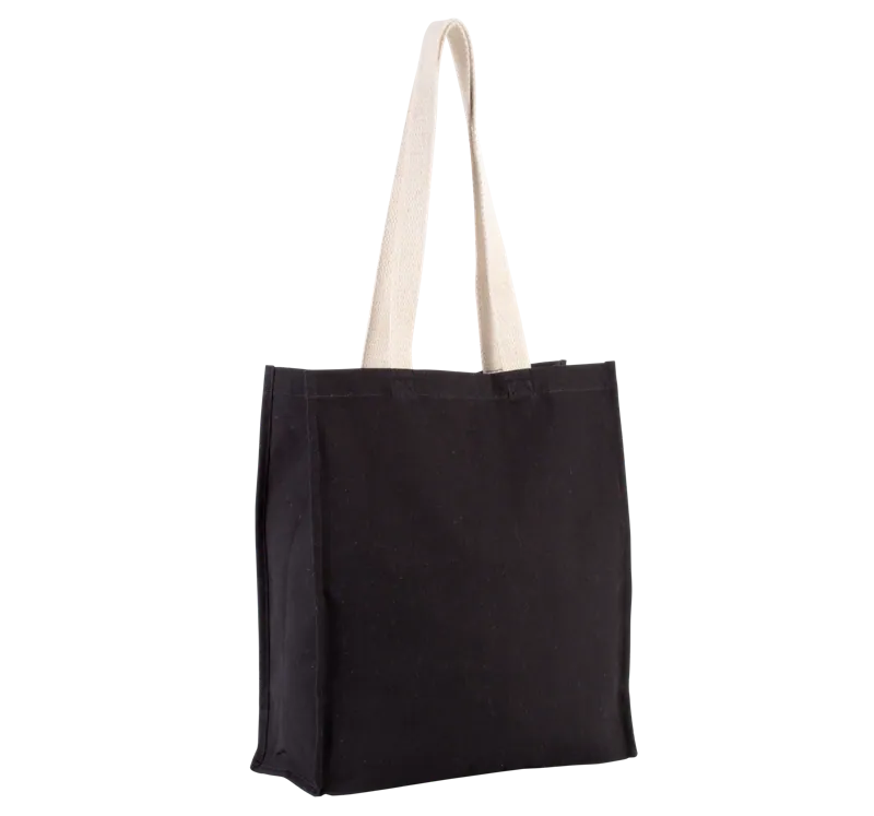 Shopper met plooi in Black