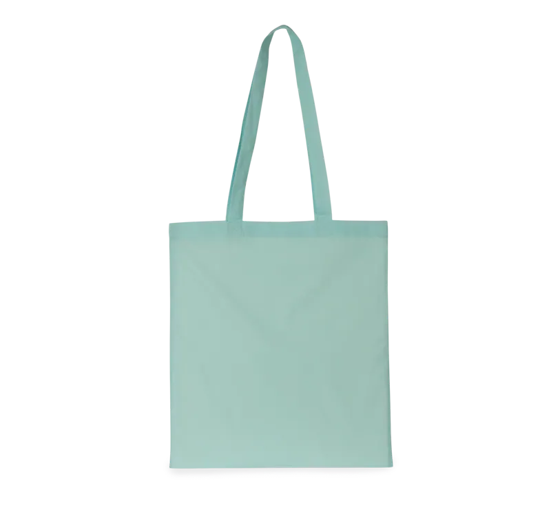 Shopper van biologisch katoen in Ice Mint