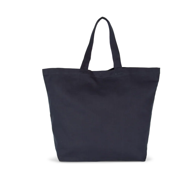 Shoppers met ruimteplooi, verkrijgbaar in verschillende afmetingen in Navy Blue