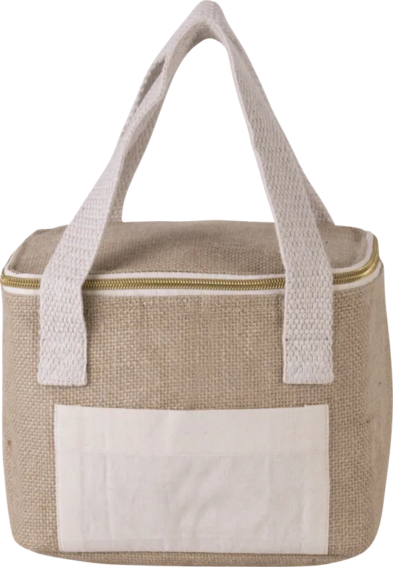 Koeltas van jute - klein model in Natural