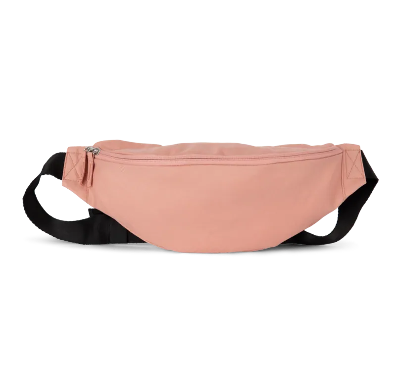 Gerecycleerd klassiek heuptasje in Flamingo Pink