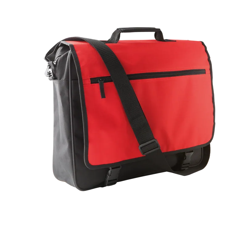 Documententas met overslag in Black / Red