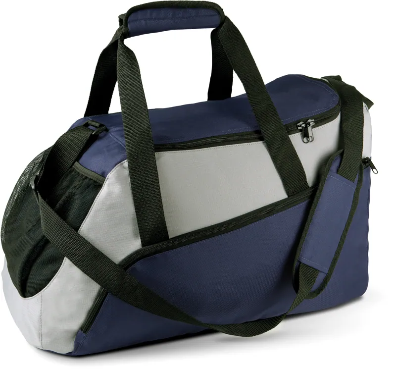 Sporttas in Navy / Light Grey