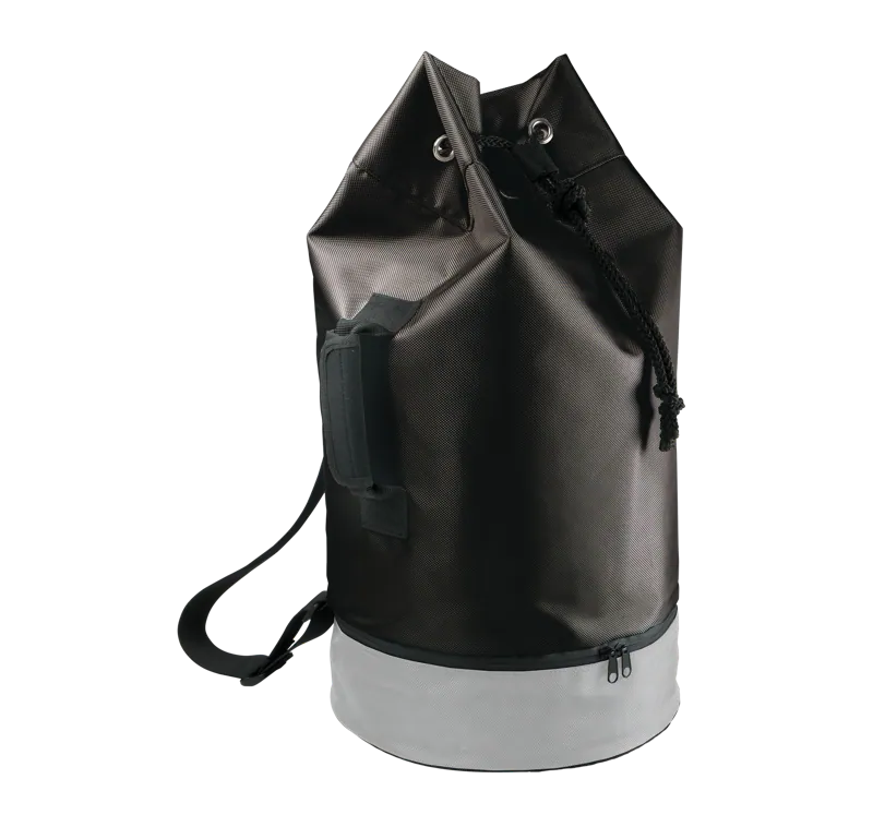Zwemtas met schoenenvak in Black / Light Grey