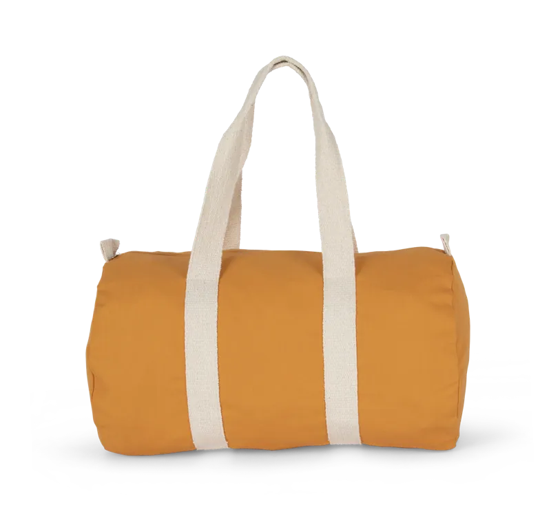 Reistas van katoencanvas in Cumin Yellow / Natural