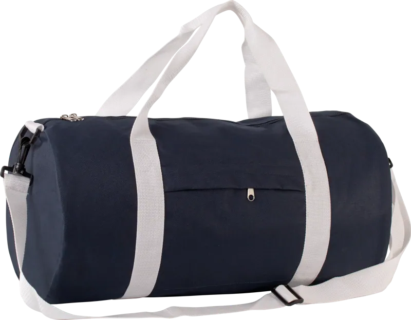 Cilindervormige reistas in Navy / Natural White