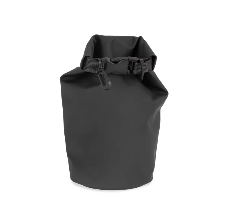 Waterdichte tas met roll-top 2 L in Black
