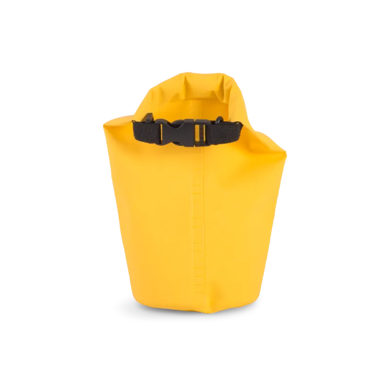 Waterdichte tas met roll-top 2 L in Yellow