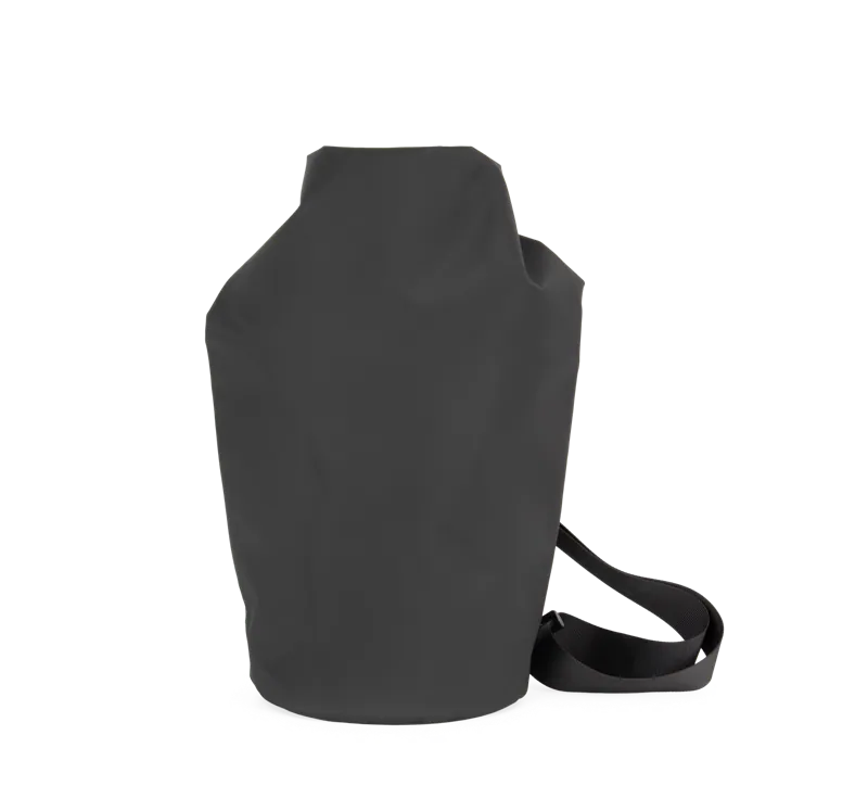 Waterdichte tas met roll-top 10 L in Black