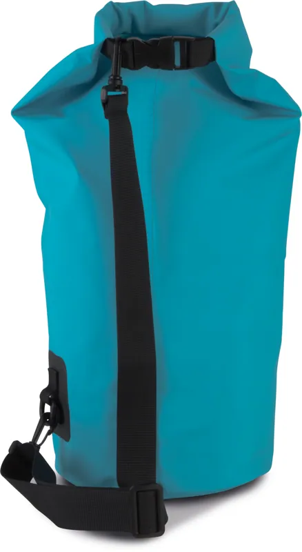 Waterdichte tas met roll-top 15 L in Aqua Blue