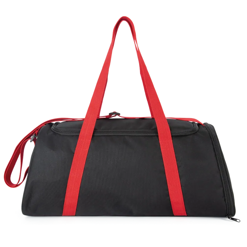 Sporttas met schoenenvak in Black / Red