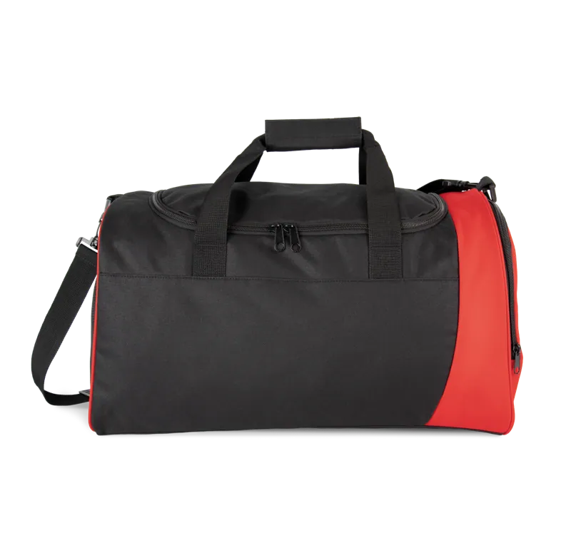 Tweekleurige sporttas in Black / Red