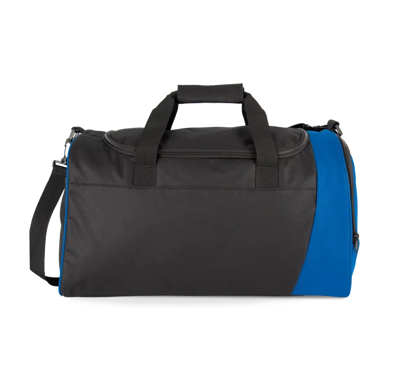 Tweekleurige sporttas in Black / Royal Blue