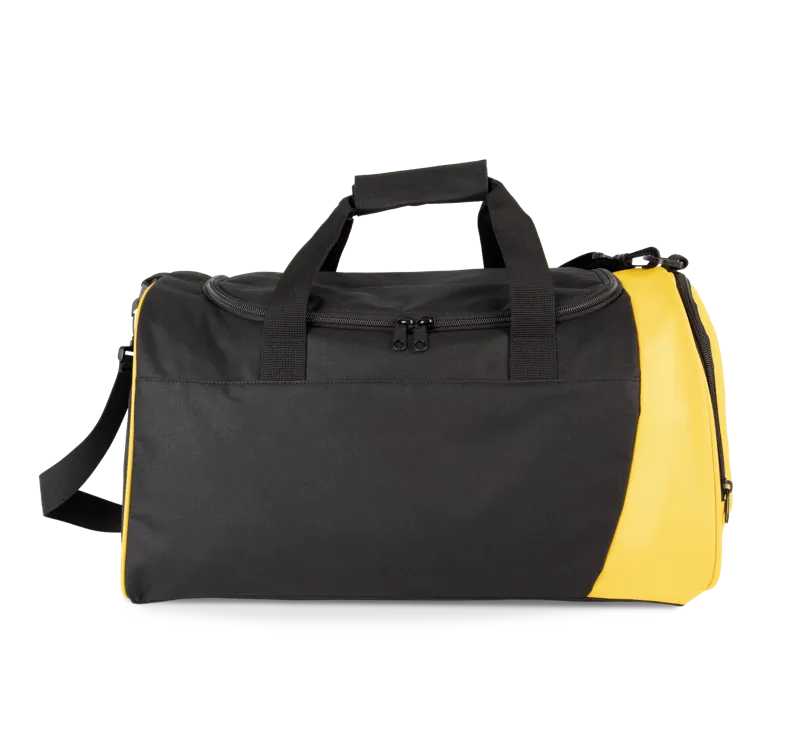 Tweekleurige sporttas in Black / Yellow
