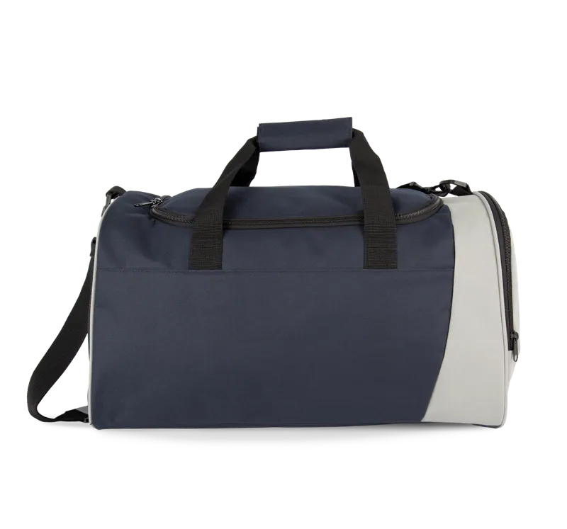 Tweekleurige sporttas in Navy / Light Grey