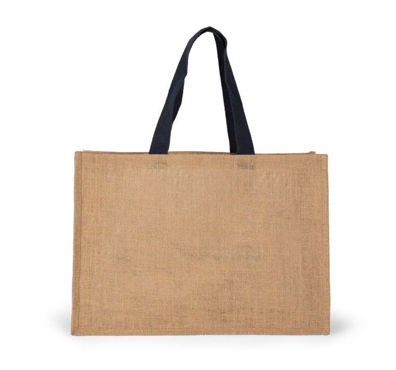 XL shopper in Natural / Navy