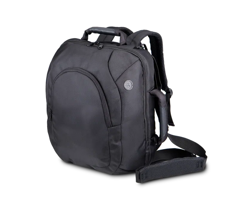 Rugzak met laptopvak in Black