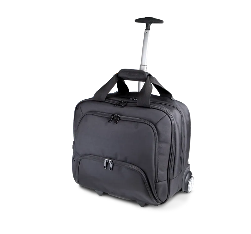 Trolley met laptopvak in Black