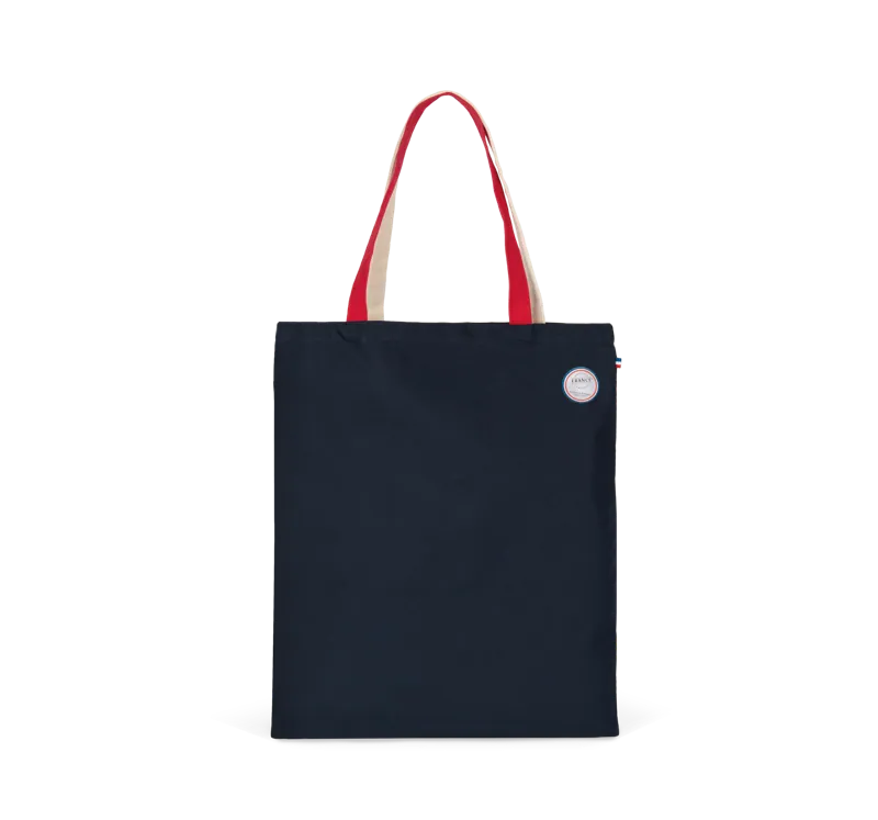 Shopper in drie kleuren-Origine France Garantie in Navy