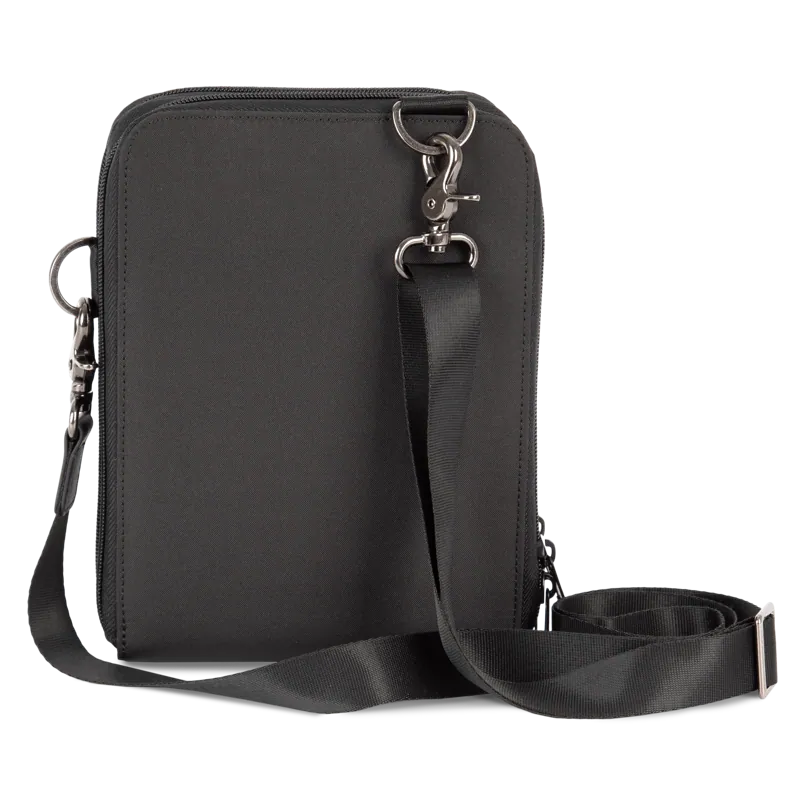 Schoudertas Kialma by K-loop in Black, achterkant