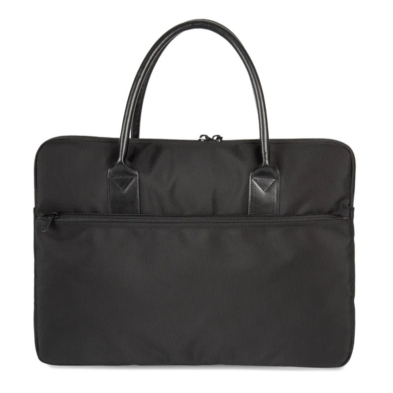 Laptoptas Kialma by K-loop in Black, achterkant