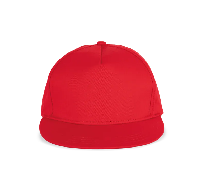 Snapback Pet - 5 Panelen in Red