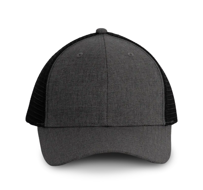 Urban Truckerpet - 6 panelen in Steel Grey Heather / Black